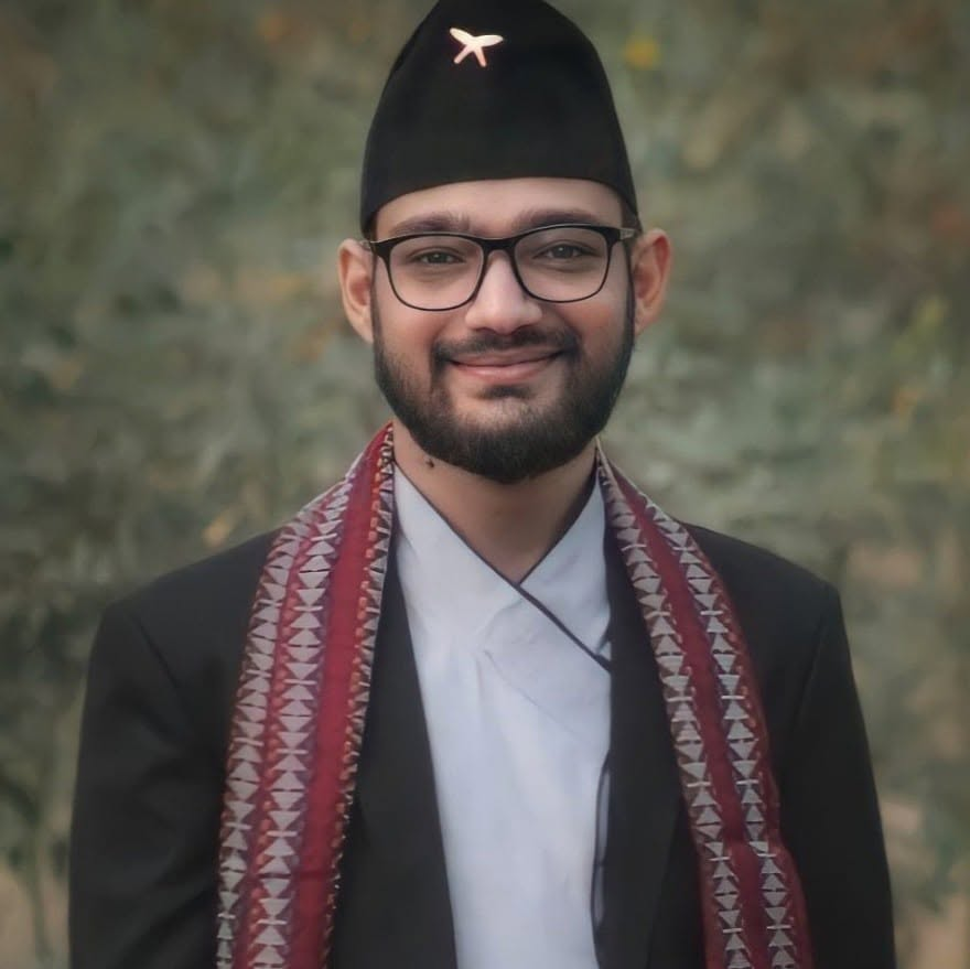 Portrait of CA Surendra Pokharel